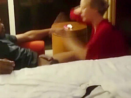 Cuckold Record His Wife Getting Fucked By A Black Dude