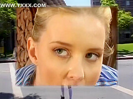 Cum Chugging Blond Babe Gets Dick In Her Tight Cunt And Ass