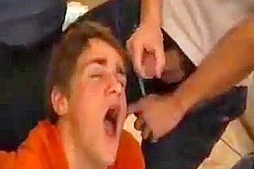 Cum and piss bukkake
