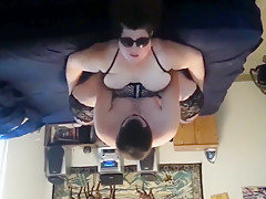 Cum face fuck