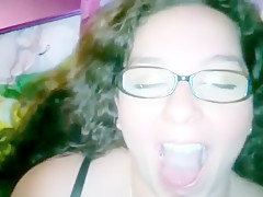 Cute BBW's Cumshot Scenes