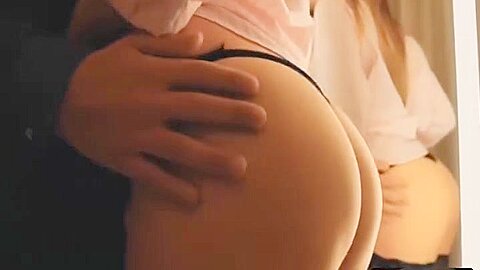 Cute Girl Swallows Cum In The Queen Of Blowjob