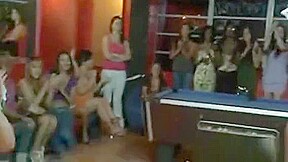 Cute Honeys Are Having Fun Sucking Dude's Pecker