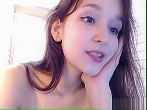 Cute Young Camgirl Puts Two Fingers up Her Butt HD 2of2
