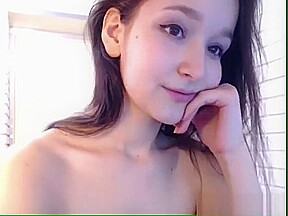 Cute Young Camgirl Puts Two Fingers up Her Butt HD 2of2