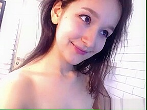 Cute Young Camgirl Puts Two Fingers up Her Butt HD 2of2