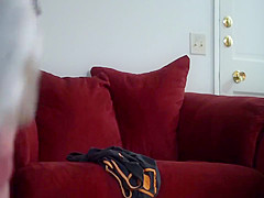 Cute girl comes over to get brains fucked