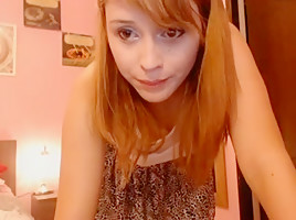 Cute girl with braces