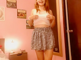 Cute girl with braces