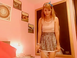 Cute girl with braces