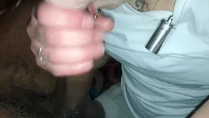 Cute little head monster with piercings swallows