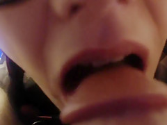 Cutie Moxi Vapes and Plays with Precum POV Blowjob for Cock Cam
