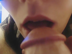 Cutie Moxi Vapes and Plays with Precum POV Blowjob for Cock Cam
