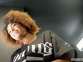 Czech Streets – Extra Sexy Black Hairdresser