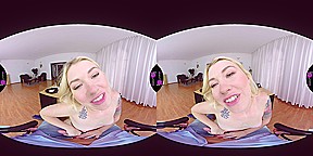 CzechVRCasting 089 Tattooed Blonde at VR Casting