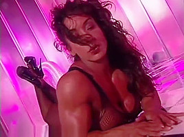 DM posing in body stockings