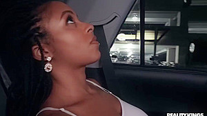 Damon Dice And Anya Ivy - Hourglass-bodied Lady Has Coitus In A Car