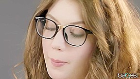 Danny Mountain And Elena Koshka - Horny Brunette With Glasses Gets Hard-fucked By A Teacher