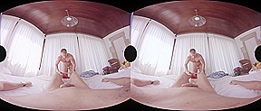 Darius Ferdynand & Logan Moore in Summertime Love Gay VR Porn Video - VRBGay