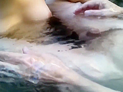 Daytime Open-air Bath Blowjob