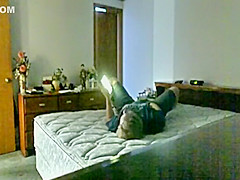 Dear Step mother masturbates to porn
