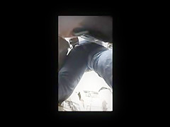 Dedeada y encoxada - apoyada en el tren