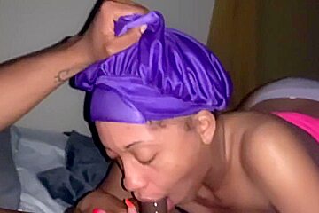 Deepthroat Queen Swallowing My Bbc