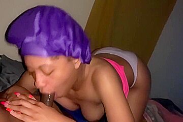 Deepthroat Queen Swallowing My Bbc