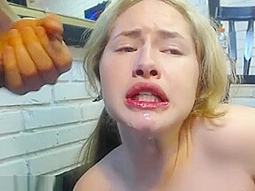 Deepthroed and Cum in Mouth 2903
