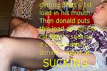 Delicious Double Creampie Made For Cucks Consumption    Agness 24 Min
