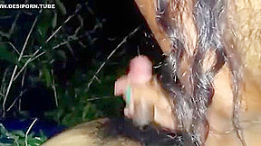 Desi Girl Blowing Bf’s Dick At Midnight Outdoors