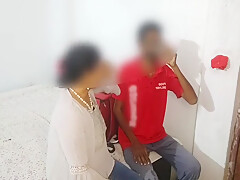 Desi Indian Modern Milf Bhabhi Get Facial And Fucked By Pizza Delivery Boy
