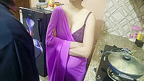 Desi Indian Step Mom Surprise Her Step Son Vivek On His Birthday Dirty Talk In Hindi Voice