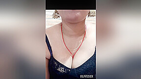 Desi Marathi Bhabhi Show His Lips And Boobs Live Video Camera Show