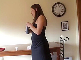 Desperate lady not allowed to relieve herself 02