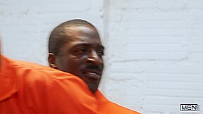Dickdown In Lockdown Scene Poster on men with Chuck Conrad, Leo Bacchus