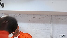 Dickdown In Lockdown Scene Poster on men with Chuck Conrad, Leo Bacchus