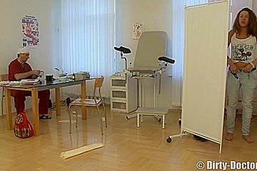 Dirty Burly Doctor Wants To Cum With Sexy Female Patients Help