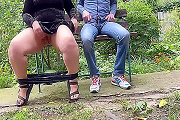 Dirty Panties After Pissing Milf Outdoors Turns Her Boy On 5 Min