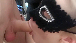 Dirty russian teen 18+ girl fucks on her 18th birthday & gets cum inside