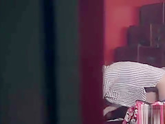 Dude anal fucked busty redhead in bondage