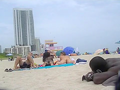 EXHIBITIONIST WIFE #99- HEATHER TAKES HER HUBBY HER GIRLFRIEND TO THE NUDE BEACH! WE MEET HER FRIEND