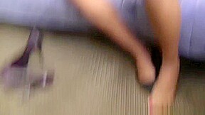 Ebony Amber Steel Gets On Her Bf