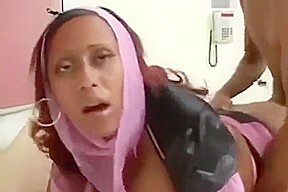 Ebony milf gets dicked down