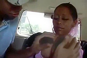 Ebony milf gets dicked down