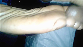 Ebony milf who likes giving footjobs