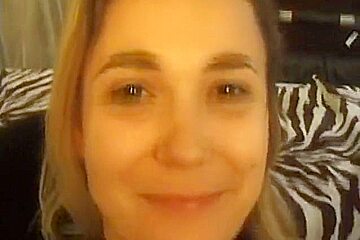 Elitas First Porn Performance Is A Busty Blonde Whore Who