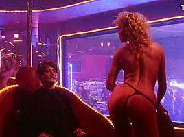 Elizabeth Berkley lap dance in Showgirls