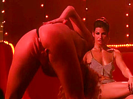 Elizabeth Berkley lap dance in Showgirls