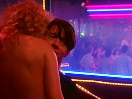 Elizabeth Berkley lap dance in Showgirls